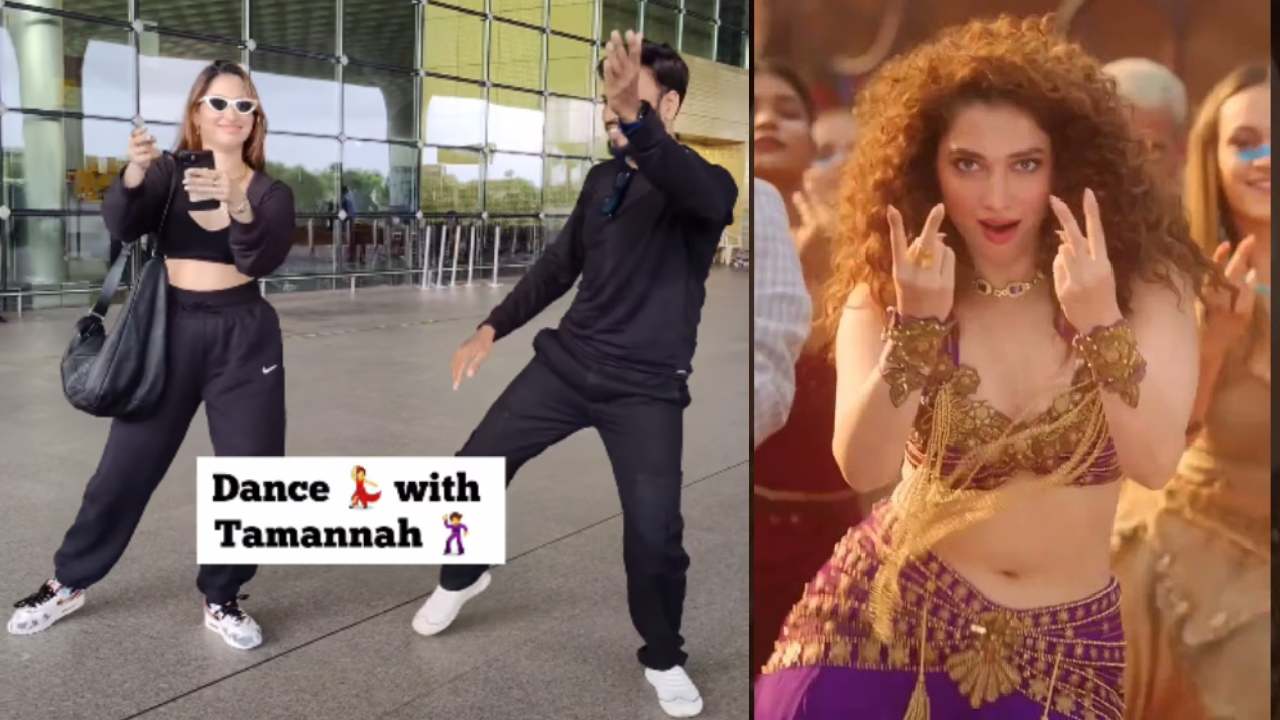 Tamannaah : అభిమానితో కలిసి ఎయిర్‌పోర్ట్‌లో తమన్నా డాన్స్.. వీడియో వైరల్..