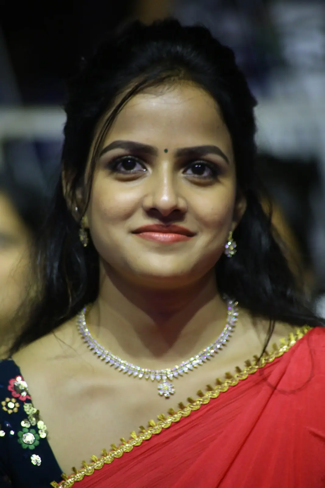 Vaishnavi Chaitanya Shines in Half Saree at Baby Movie Success Event