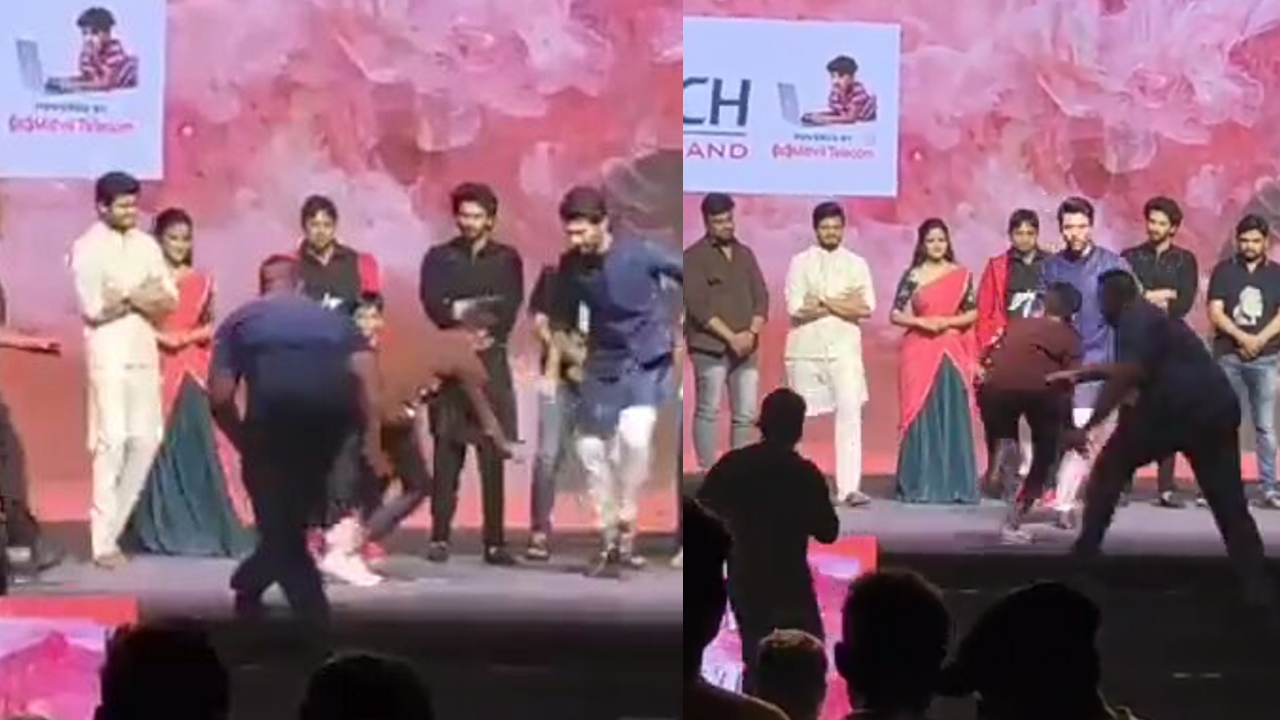 Vijay Deverakonda : రౌడీ హీరో విజ‌య్ దేవ‌ర‌కొండ‌ను ప‌రిగెత్తించిన అభిమాని.. ఏం చేశాడో తెలుసా..?