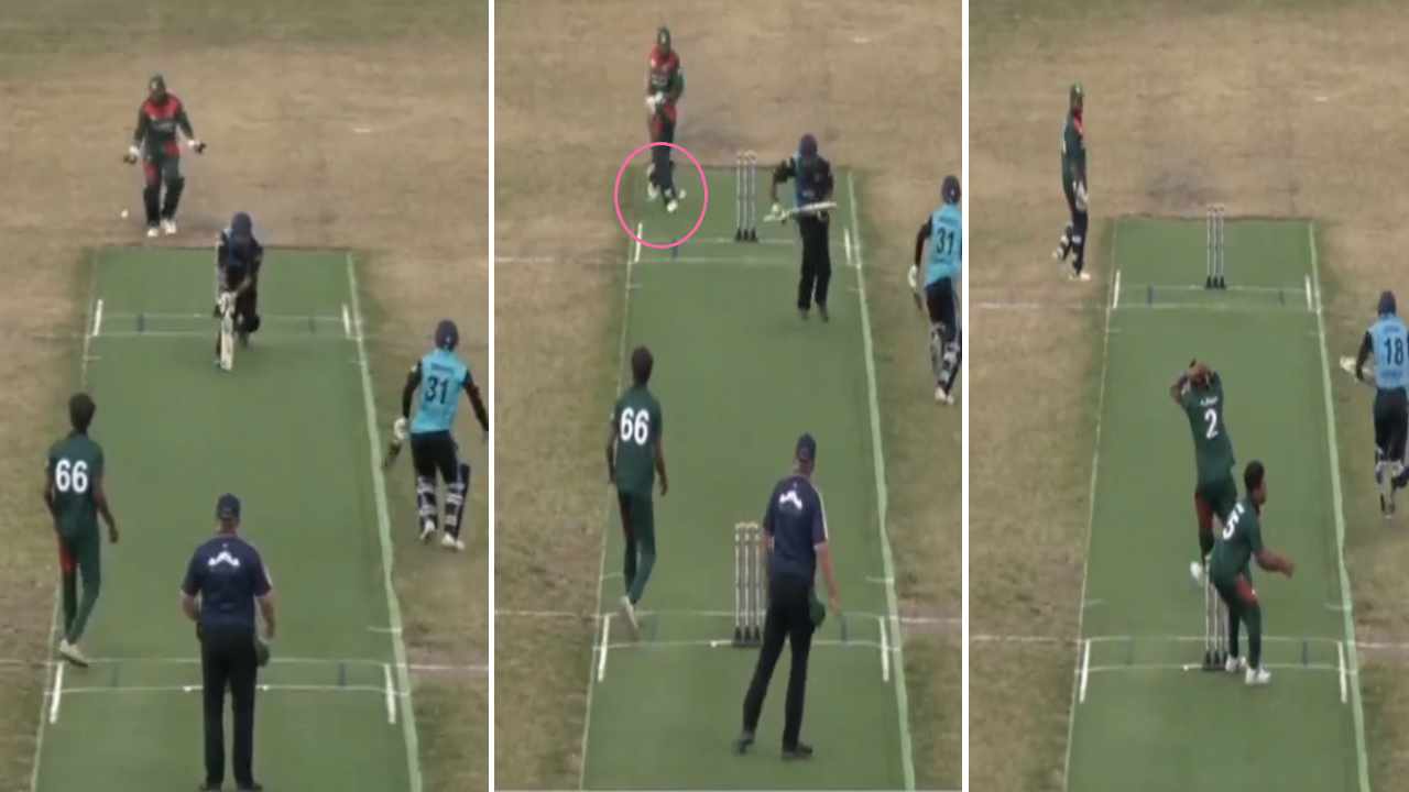 ECS Czechia T10 : కొంప‌ముంచిన కీప‌ర్‌.. క్రికెట్‌లో ఫుట్‌బాల్.. చూస్తే న‌వ్వాపు కోలేరు.. ర‌నౌట్ మిస్‌.. మ్యాచ్ పాయె..