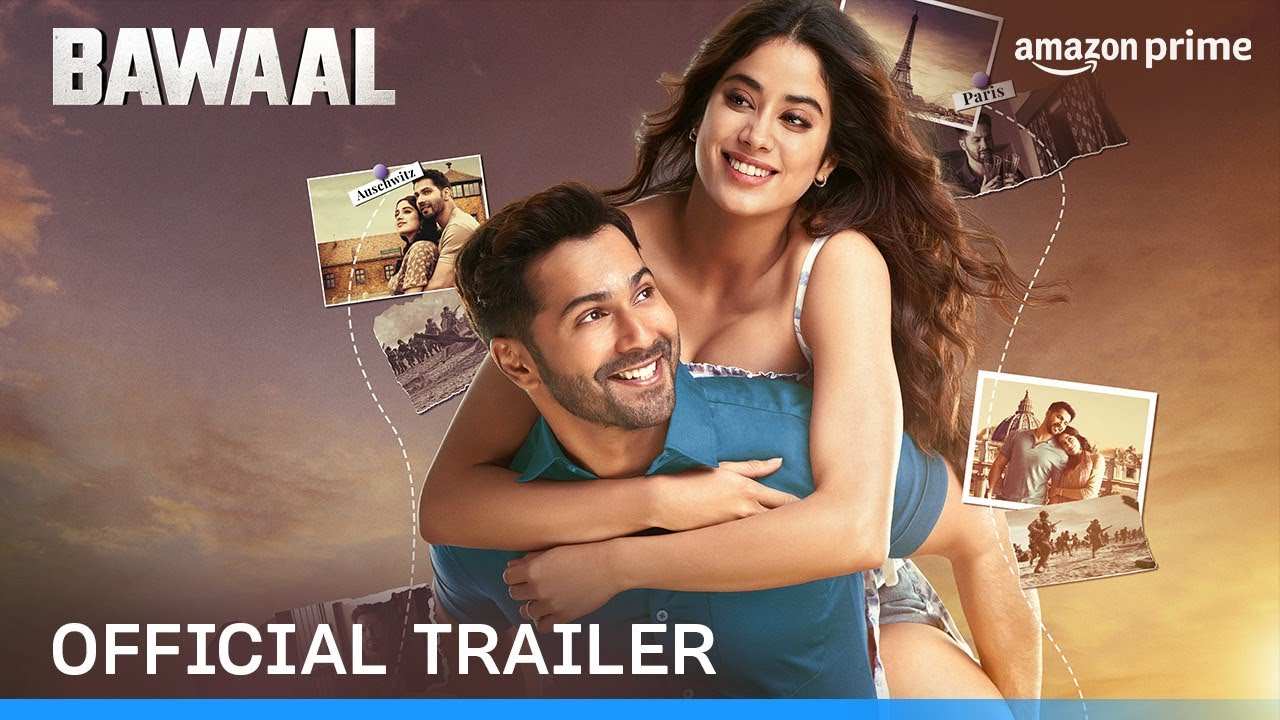 Bawaal Trailer : ప్రపంచ యుద్ధానికి, ప్రేమకథకు సంబంధం ఏంటి?.. జాన్వీ కపూర్ ‘బవాల్’ ట్రైలర్ రిలీజ్