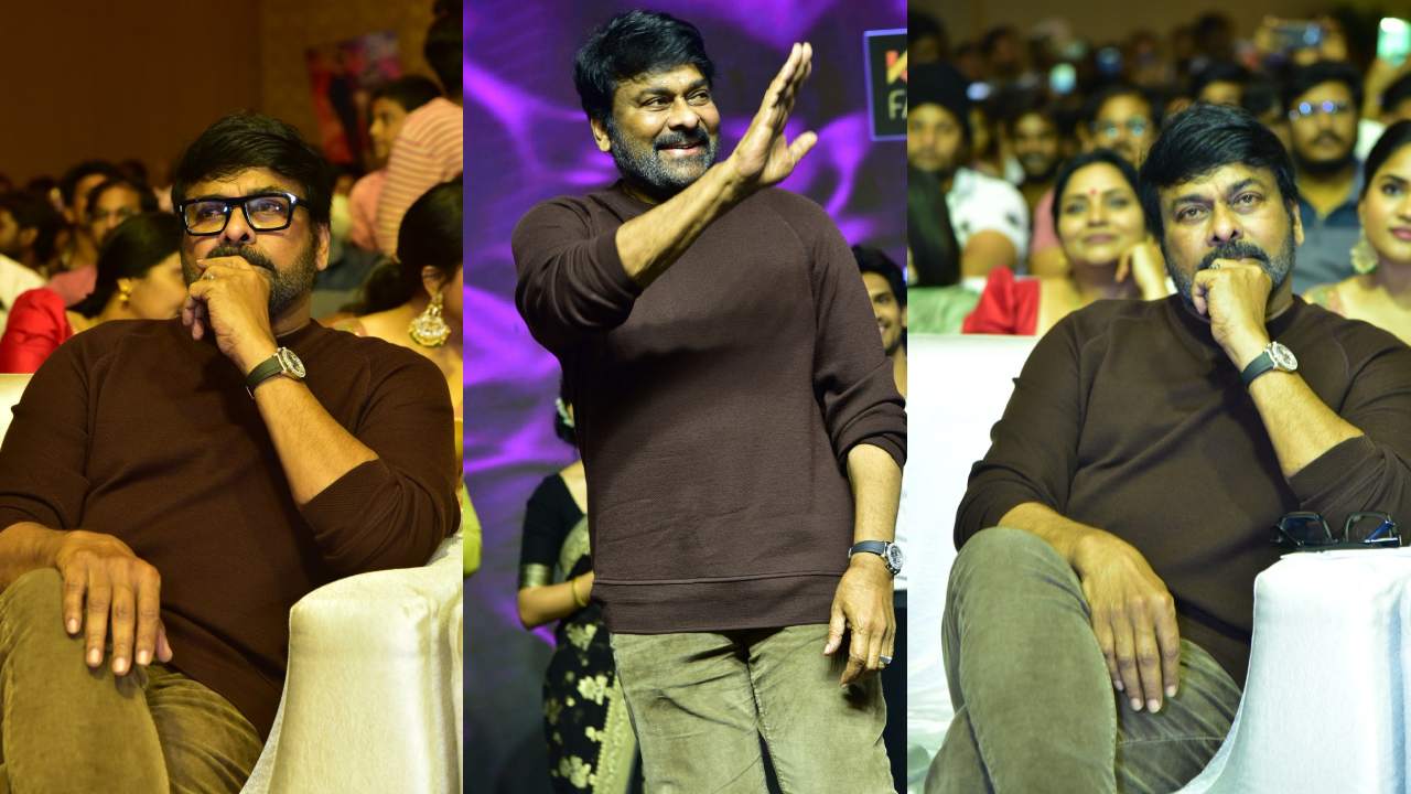 Megastar Chiranjeevi : 67 ఏళ్ల వయసులో.. మెగాస్టార్ మెగా స్టైలిష్ లుక్స్..