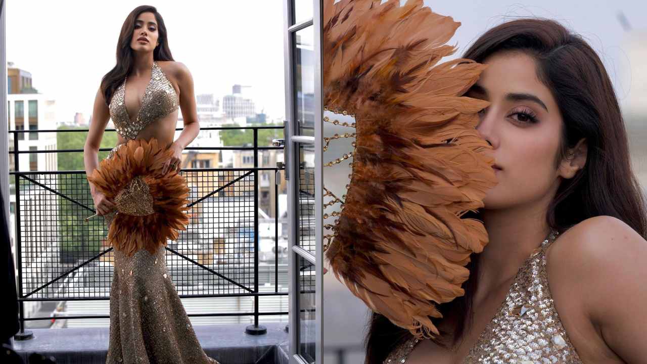 Janhvi Kapoor : మెరిసేటి గౌనులో జాన్వీ కపూర్ స్పెషల్ ఫొటోషూట్..