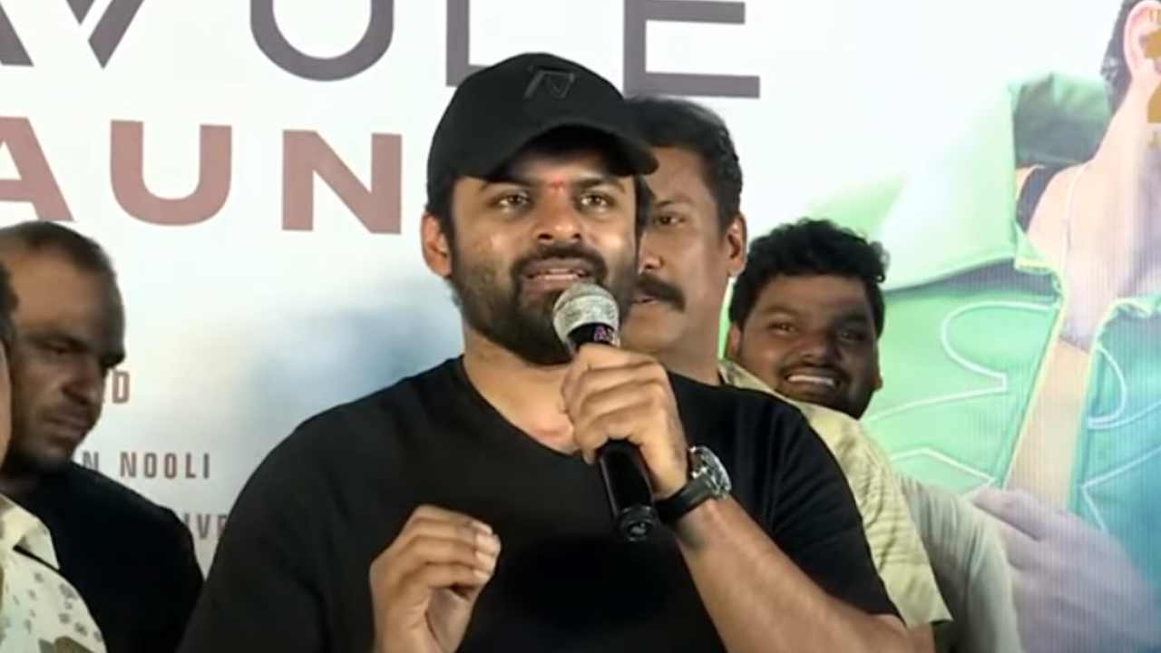 Sai Dharam Tej : తిరుపతిలో ఎవరూ హెల్మెట్ ధరించడం లేదు.. ప్రతి ఒక్కరూ హెల్మెట్ పెట్టుకోవాలి.. ‘బ్రో’ ప్రమోషన్స్‌లో సాయి ధరమ్ తేజ్..