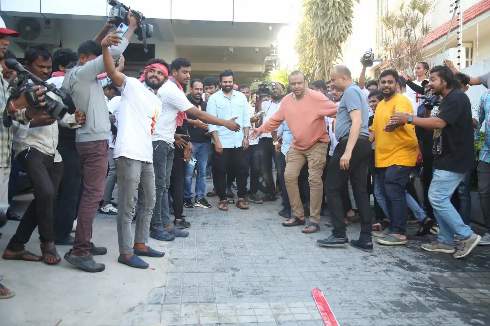 sai dharam tej ketika sharma Priya Varrier photos at Bro Movie celebrations