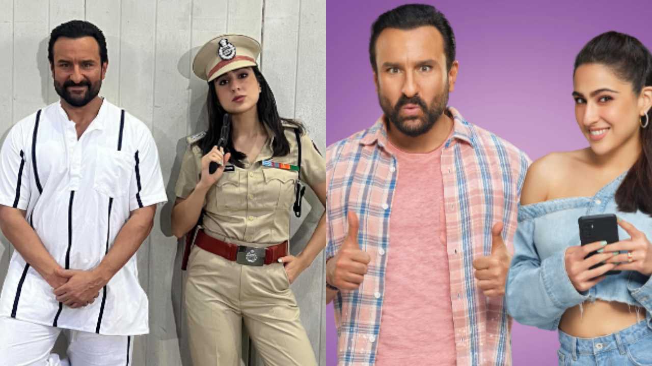 Saif Alikhan Sara Alikhan : మొదటిసారి కలిసి నటించిన బాలీవుడ్ తండ్రి కూతుళ్లు.. సైఫ్, సారా..