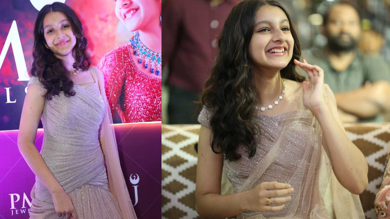 Sitara Ghattamaneni : జ్యువెల్లరీ లాంచింగ్ ఈవెంట్ లో మెరుస్తున్న సితార పాప..