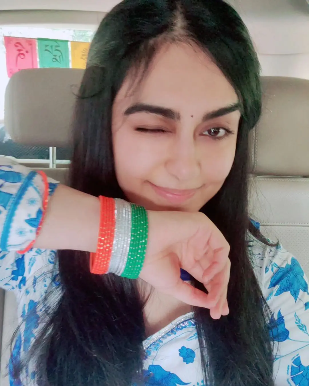 Adah Sharma shares her Photos in Independence day celebrations