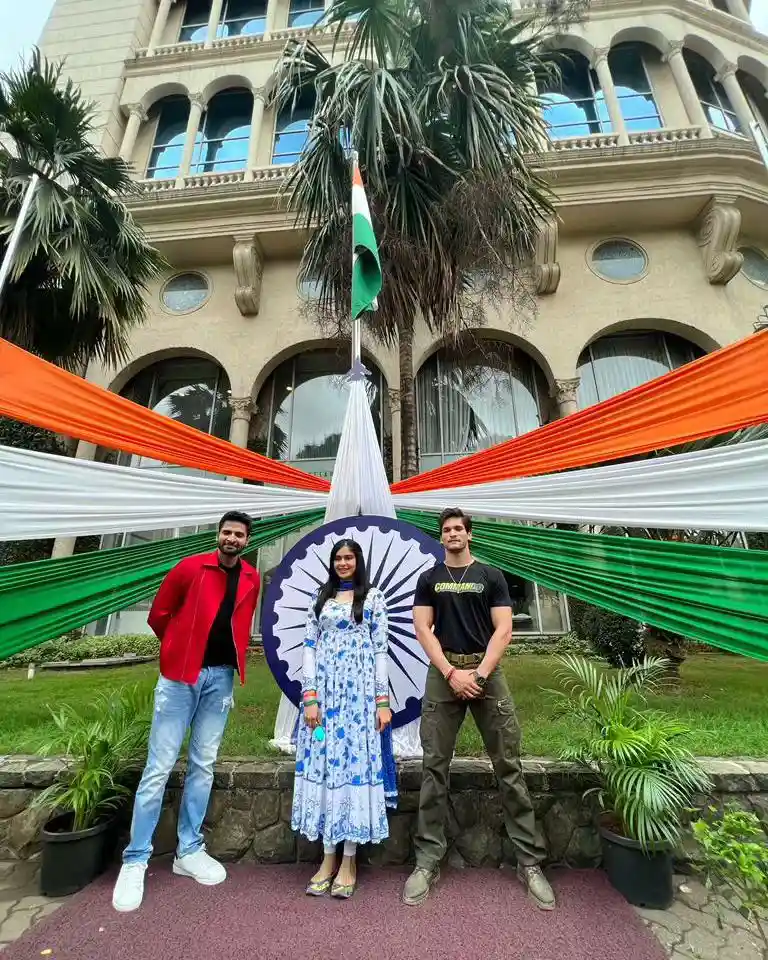 Adah Sharma shares her Photos in Independence day celebrations