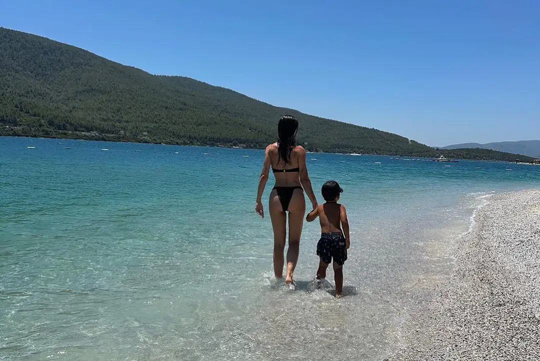 Amy Jackson Bikini Photos