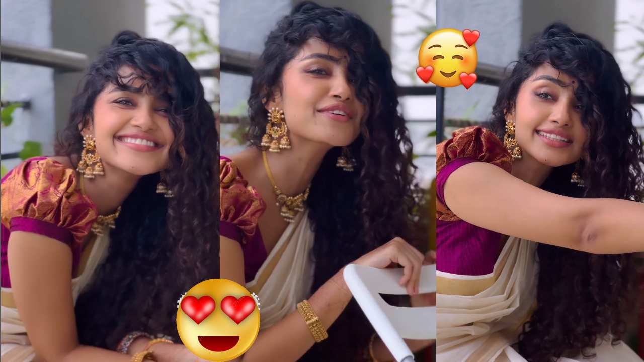 Anupama Parameswaran : అనుపమ పరమేశ్వరన్ ఎంత ముద్దుగా పాడిందో.. మలయాళంలో ఓనమ్ పాట పాడిన అనుపమ..