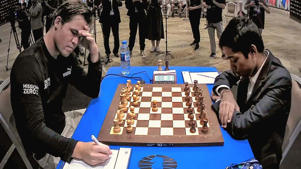 Chess World Cup 2023 Final : చెస్ ప్ర‌పంచ‌క‌ప్ ఫైన‌ల్‌.. రెండో గేమ్ కూడా డ్రా నే.. ఇక ట్రై బ్రేక్‌లోనే..