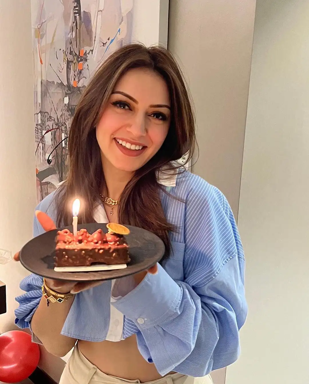Hansika Motwani Birthday Celebrations in Turkey with her Husband