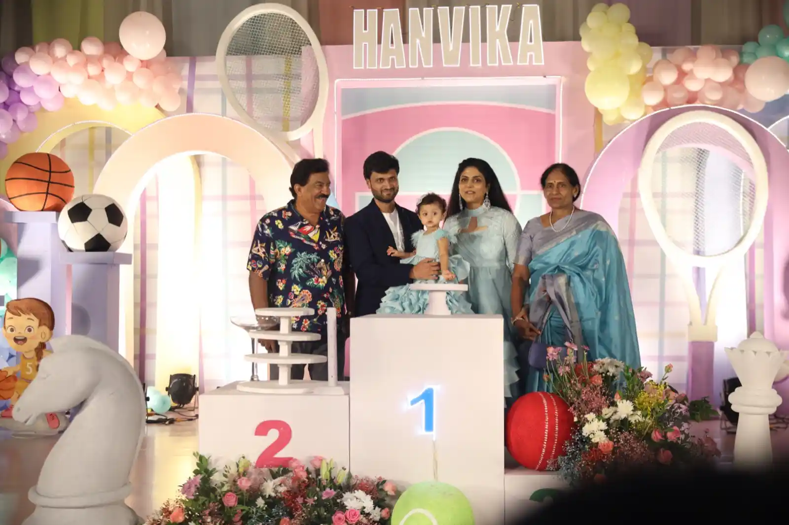 Harika Dronavalli Daughter First Birthday Celebrations