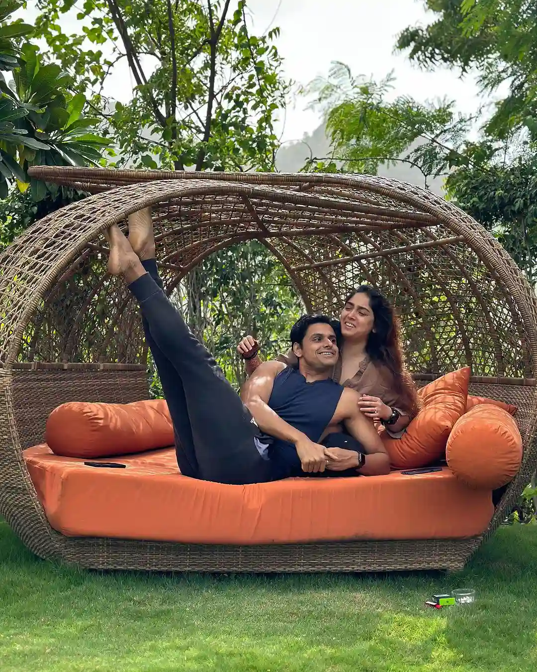 Ira Khan Nupur Shikhare enjoying in Resort Before Marriage