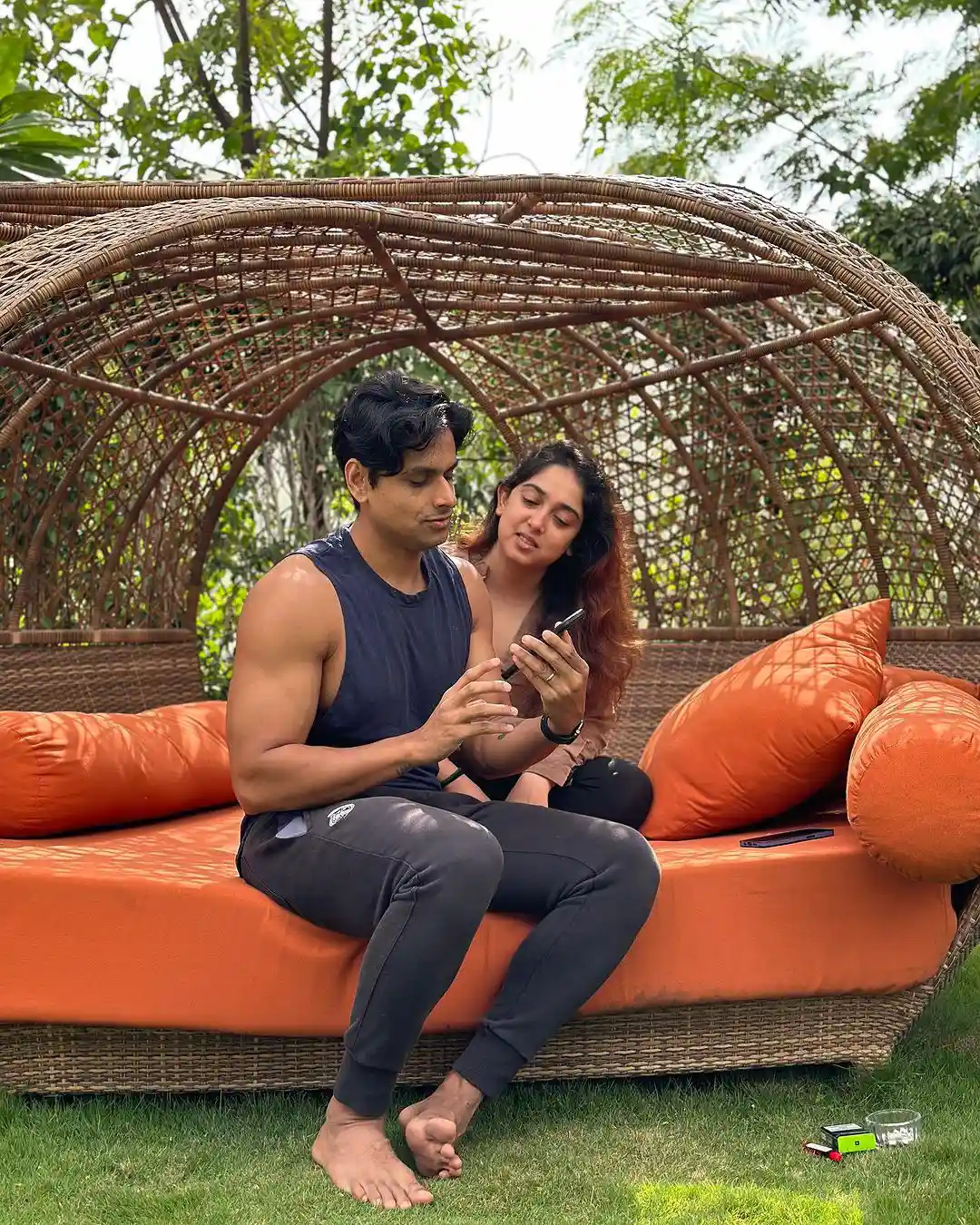 Ira Khan Nupur Shikhare enjoying in Resort Before Marriage