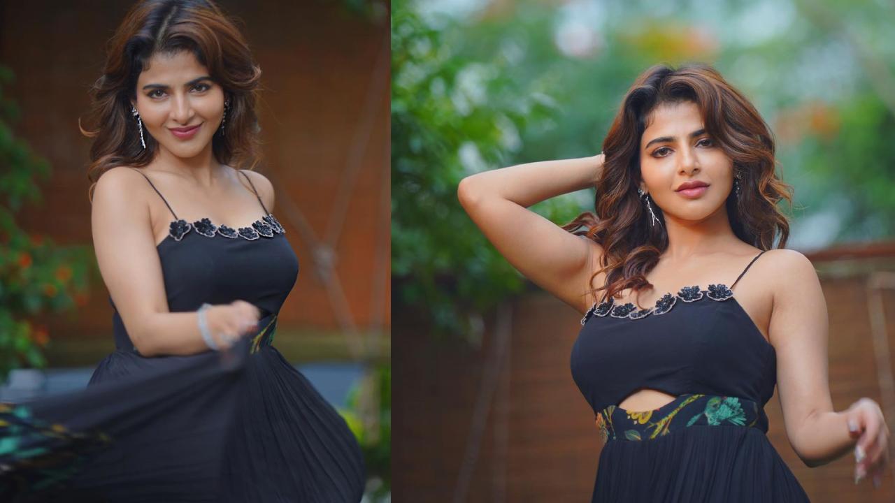 Iswarya Menon : బ్లాక్ డ్రెస్ లో భలే మెప్పిస్తున్న ‘స్పై’ భామ ఐశ్వర్య మీనన్..