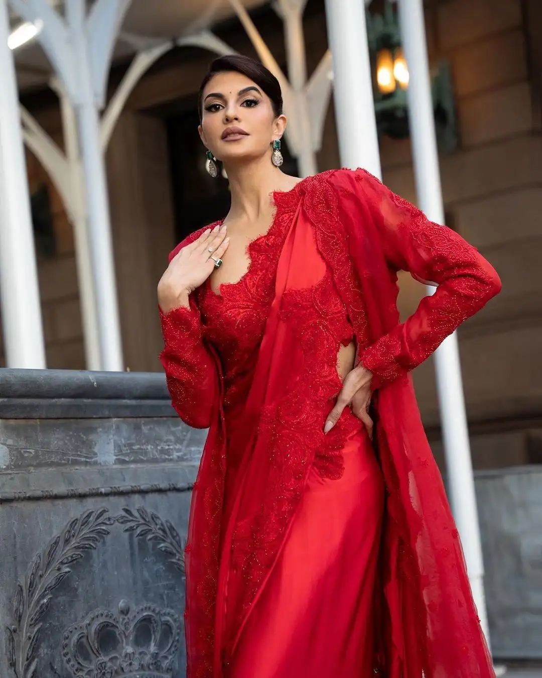 Jacqueliene Fernandez participated in India Day Parade at New York
