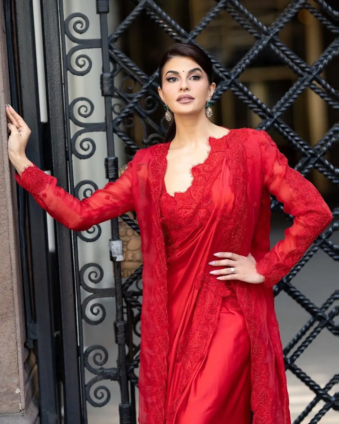 Jacqueliene Fernandez participated in India Day Parade at New York