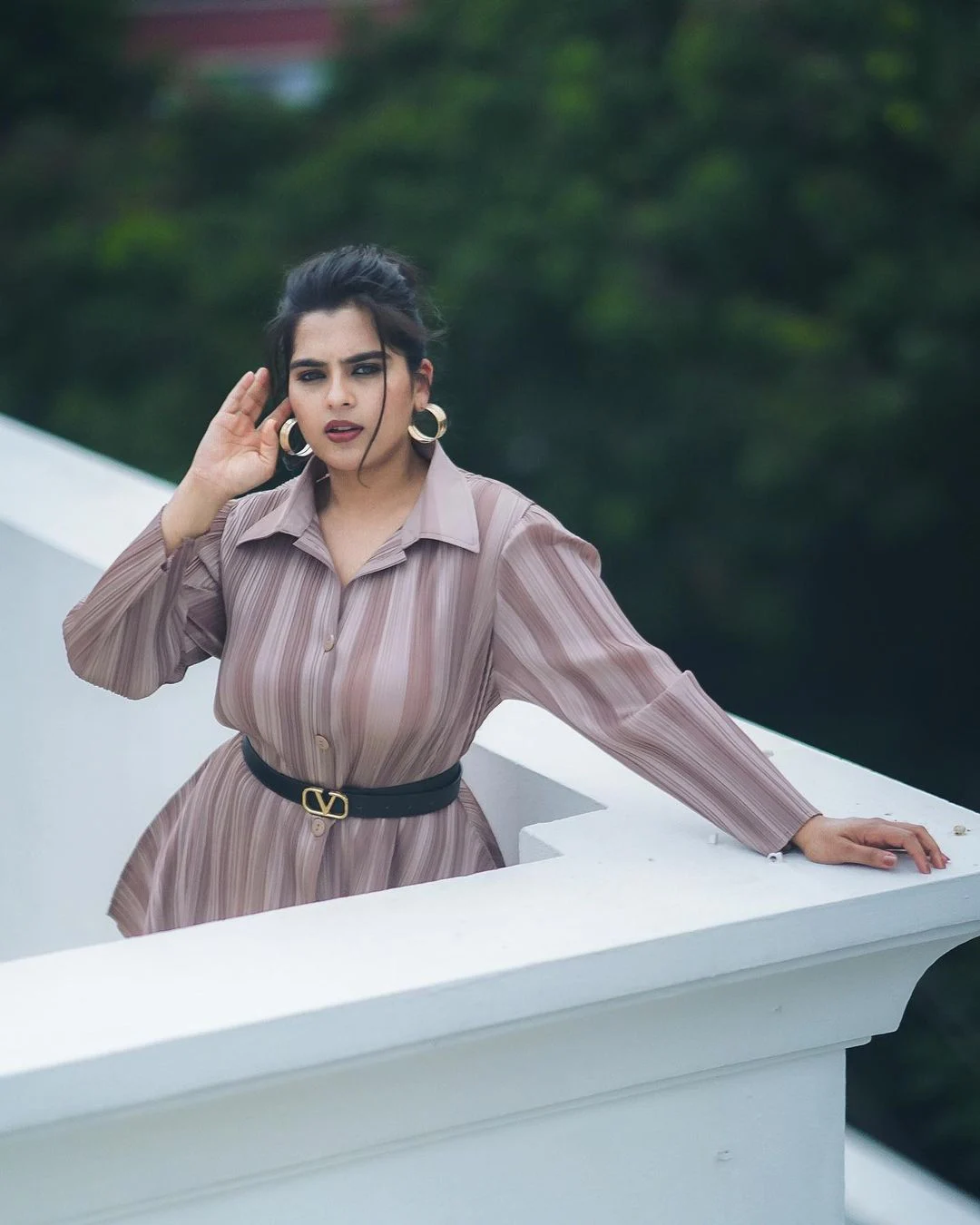 Kavya Kalyanram shared her latest photos in instagram