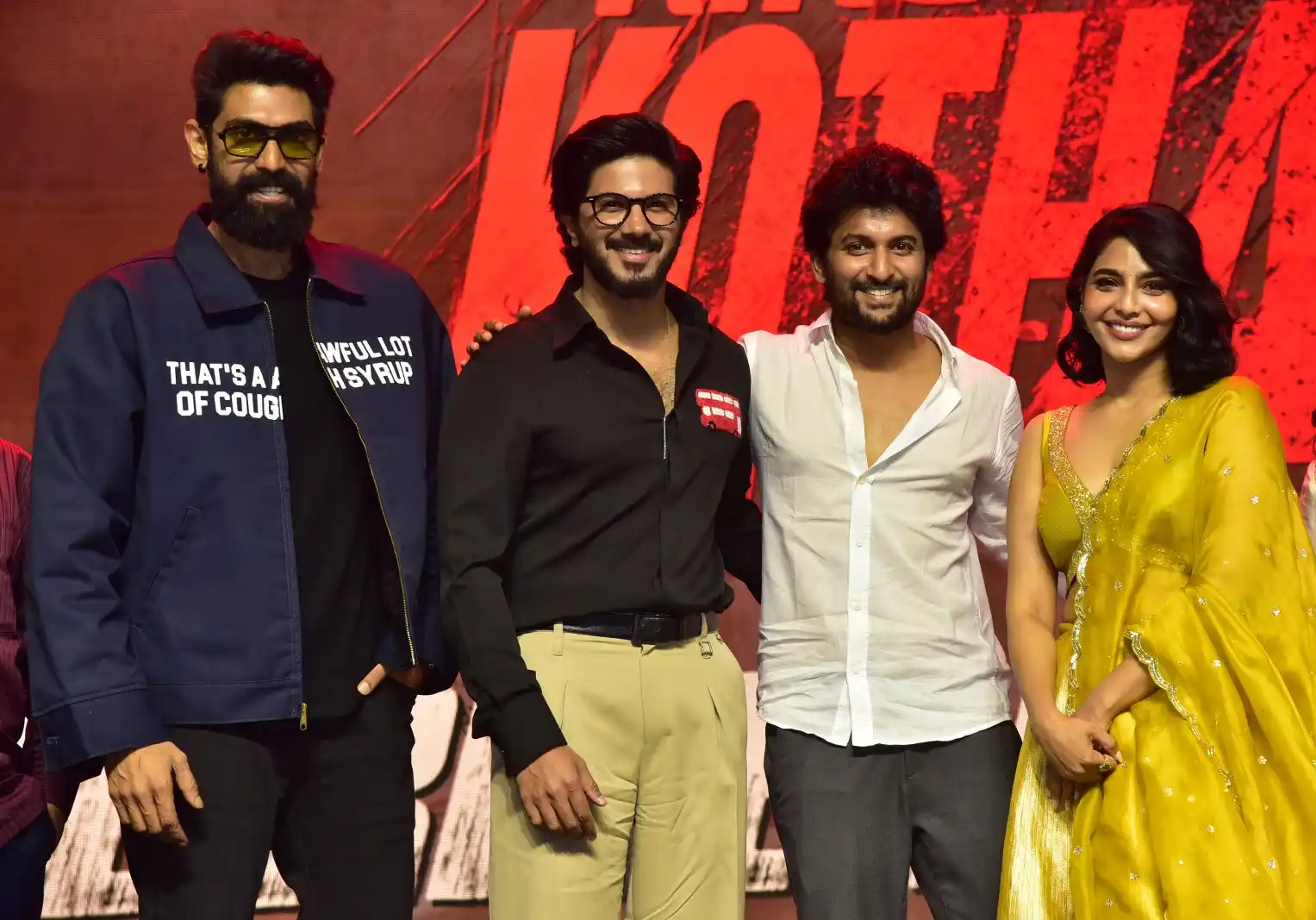 Dulquer Salman King of Kotha Movie Pre Release Event