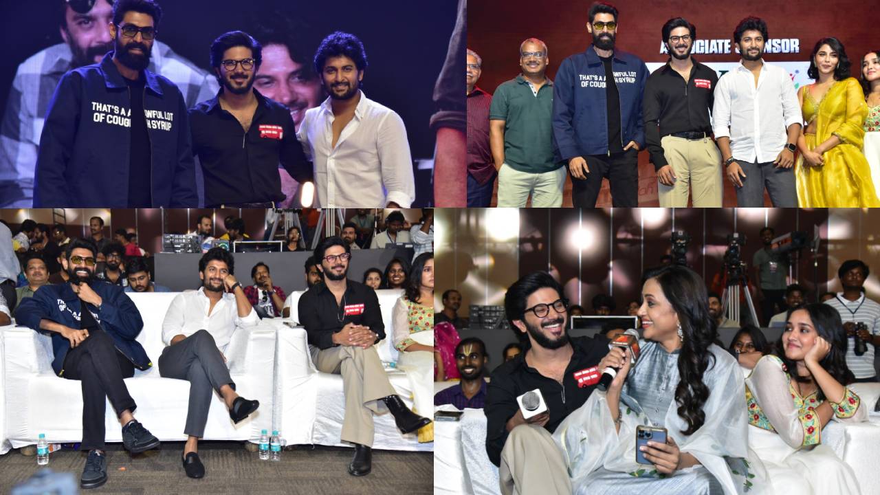 King of Kotha Pre Release Event : కింగ్ అఫ్ కోత ప్రీ రిలీజ్ ఈవెంట్ గ్యాలరీ.. నాని, రానా గెస్టులుగా..