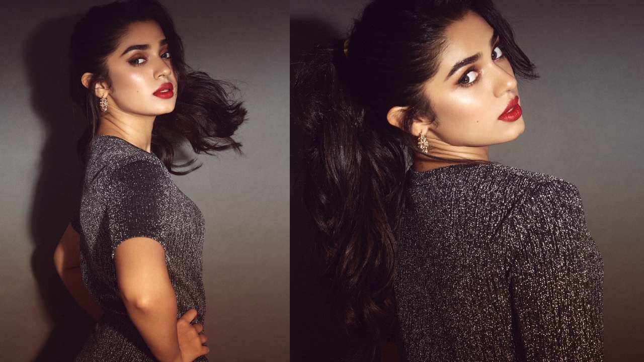 Krithi Shetty  : రెడ్ లిప్‌స్టిక్‌తో.. హాట్ లుక్స్‌తో.. కృతిశెట్టి హాటెస్ట్ ఫోజులు..