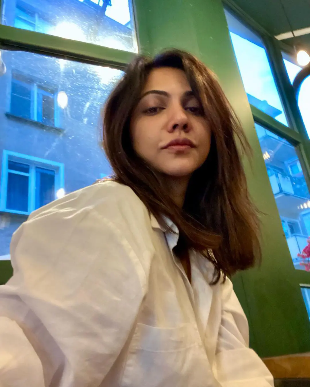 Madonna Sebastian Selfies at Poland