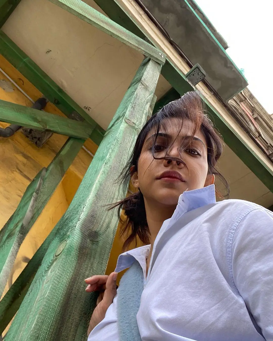 Madonna Sebastian Selfies at Poland