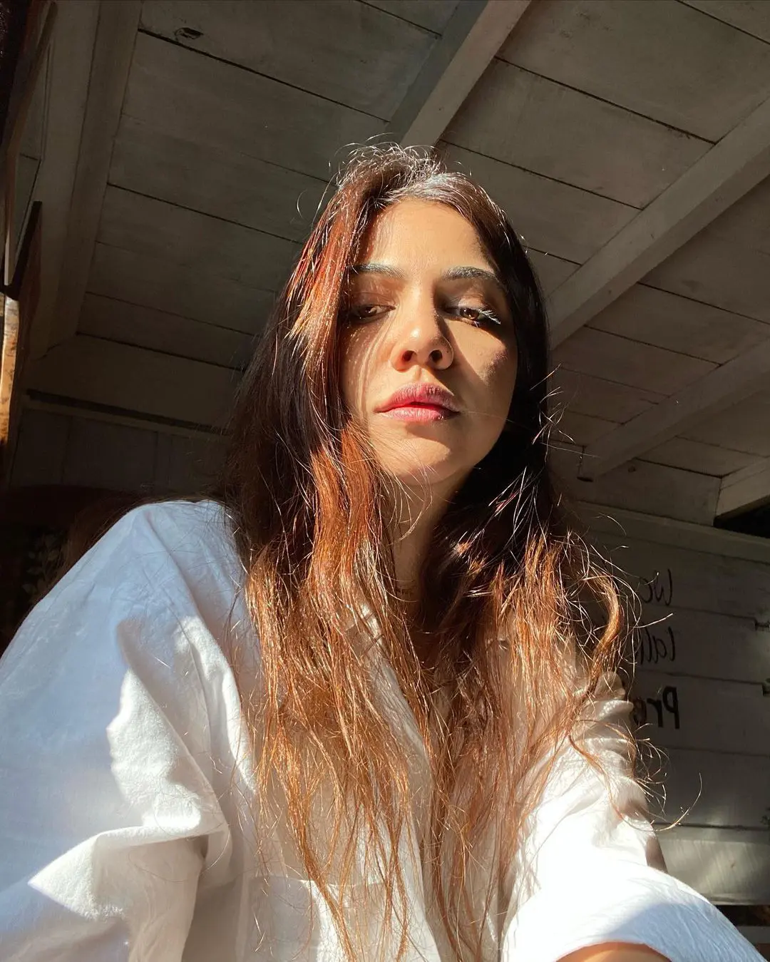 Madonna Sebastian Selfies at Poland