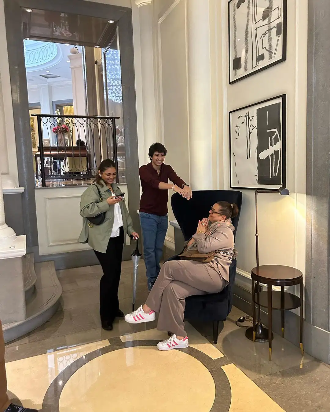 Mahesh Babu Family enjoying in Scotland