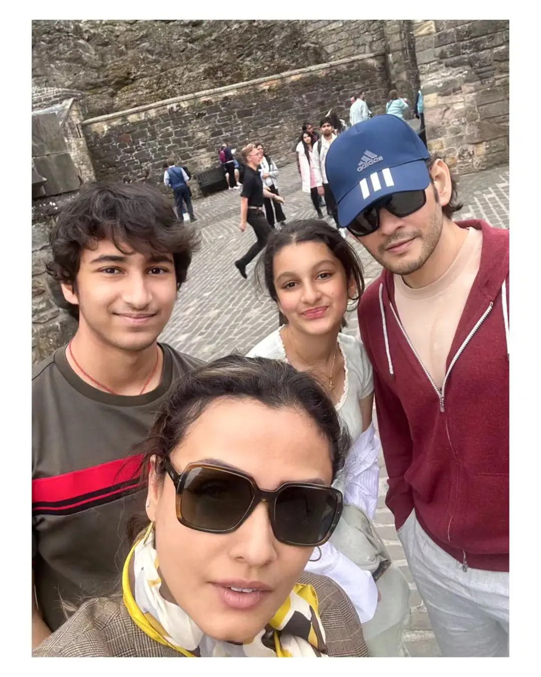 Mahesh Babu Family enjoying in Scotland