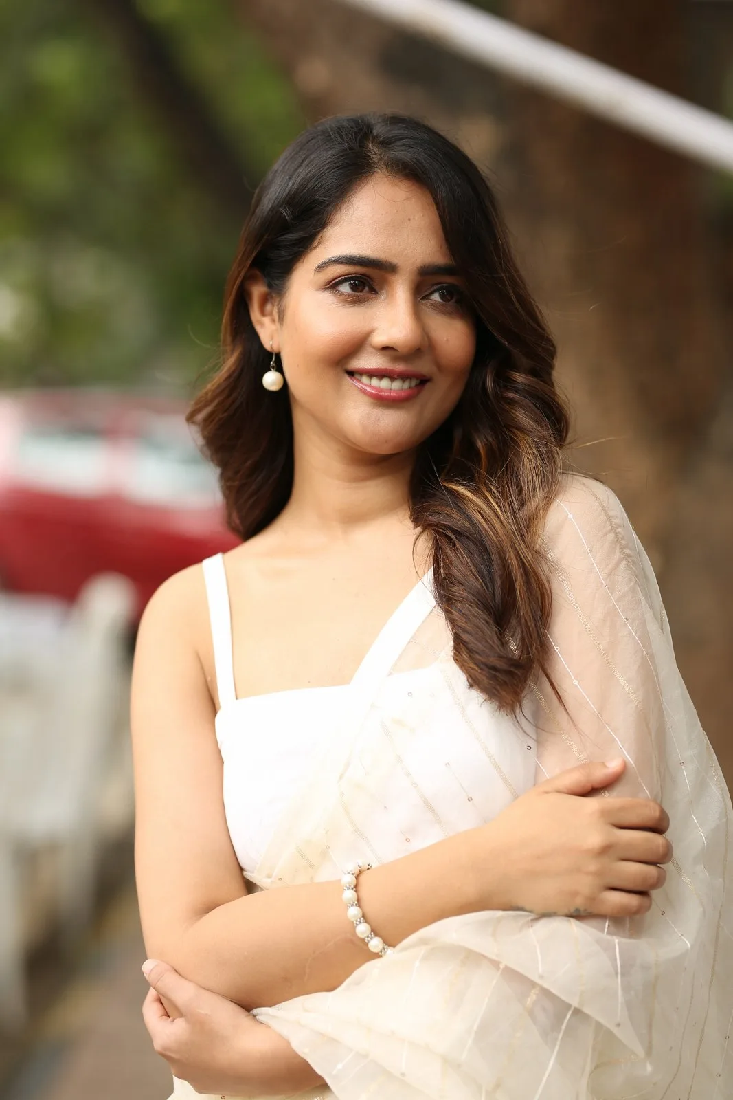 Malvi malhotra Photos at Raj Tarun Thiragabadara Saami movie Pressmeet