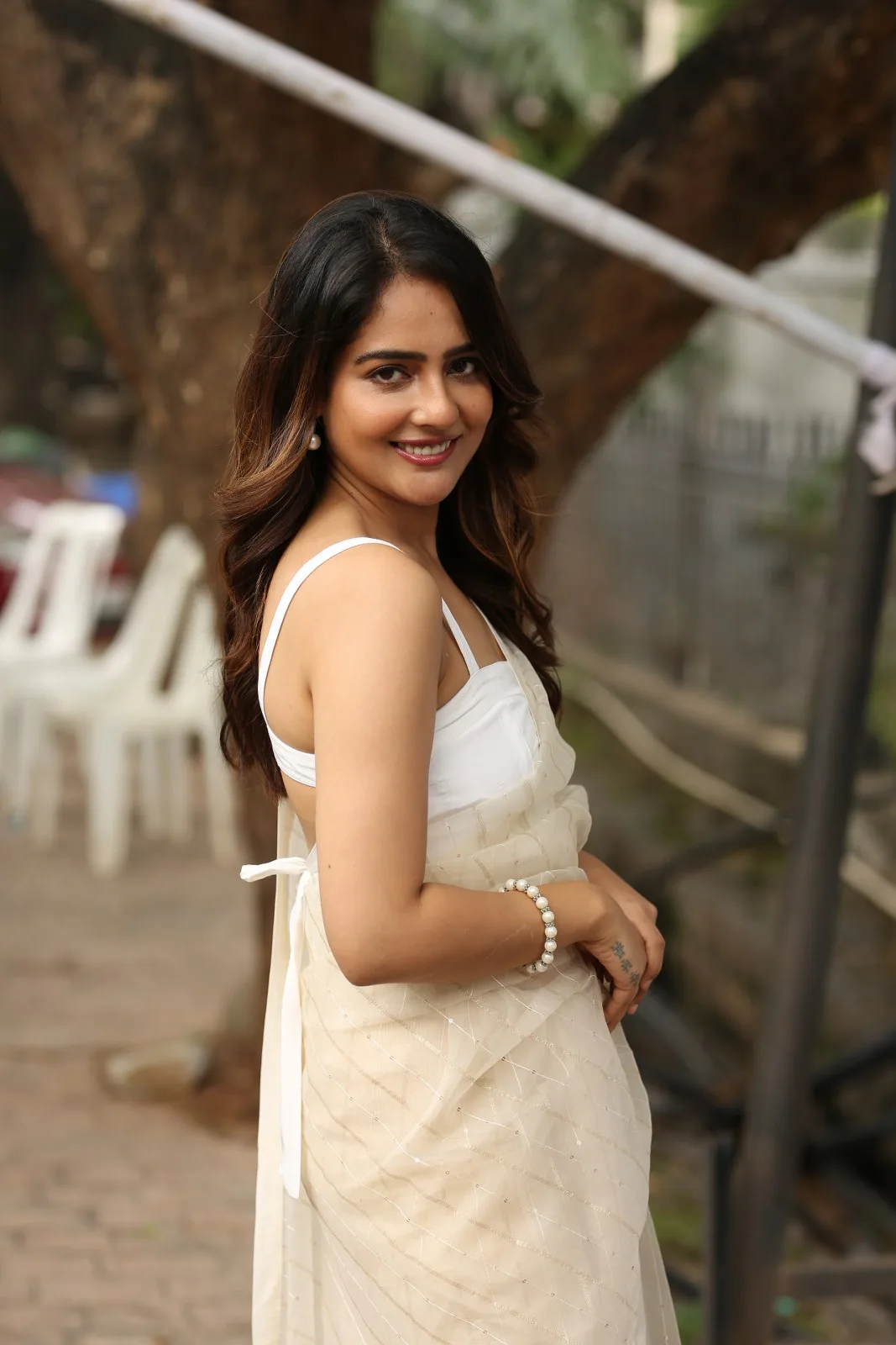 Malvi malhotra Photos at Raj Tarun Thiragabadara Saami movie Pressmeet