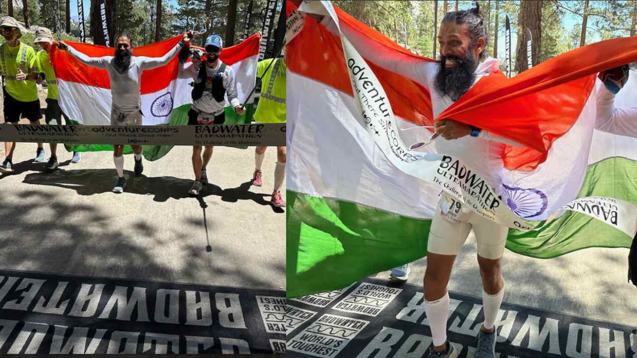 Manmadh Rebba : అమెరికా లో మెరిసిన తెలుగు తేజం ‘మన్మధ్ రెబ్బా’.. 386 కిలోమీటర్లు పరిగెత్తి..