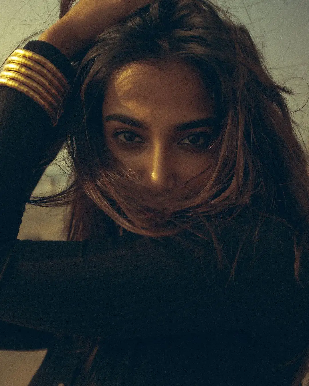 Meenakshii Chaudhary Close Shots with Desire Eyes