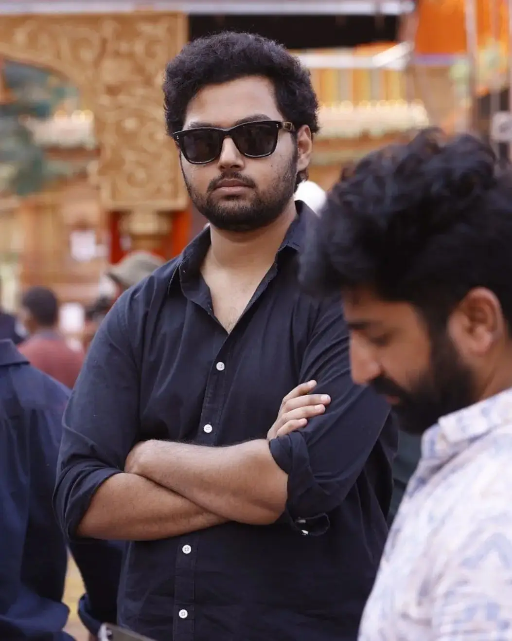 Mokshagna Special Entry in Bhagavanth Kesari Movie Sets