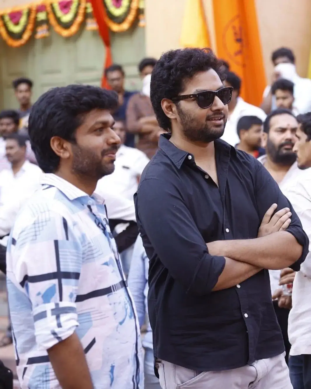 Mokshagna Special Entry in Bhagavanth Kesari Movie Sets