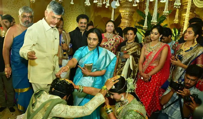 Nandamuri Suhasini son Marriage