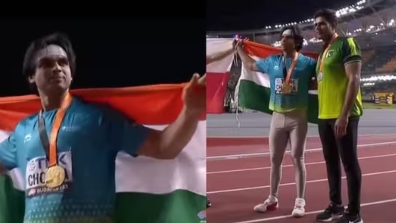 Neeraj Chopra: పాక్ ప్లేయర్‌ పట్ల నీరజ్ చోప్రా ప్రవర్తనపై ప్రశంసల జల్లు కురిపిస్తున్న నెటిజన్లు .. వీడియో వైరల్