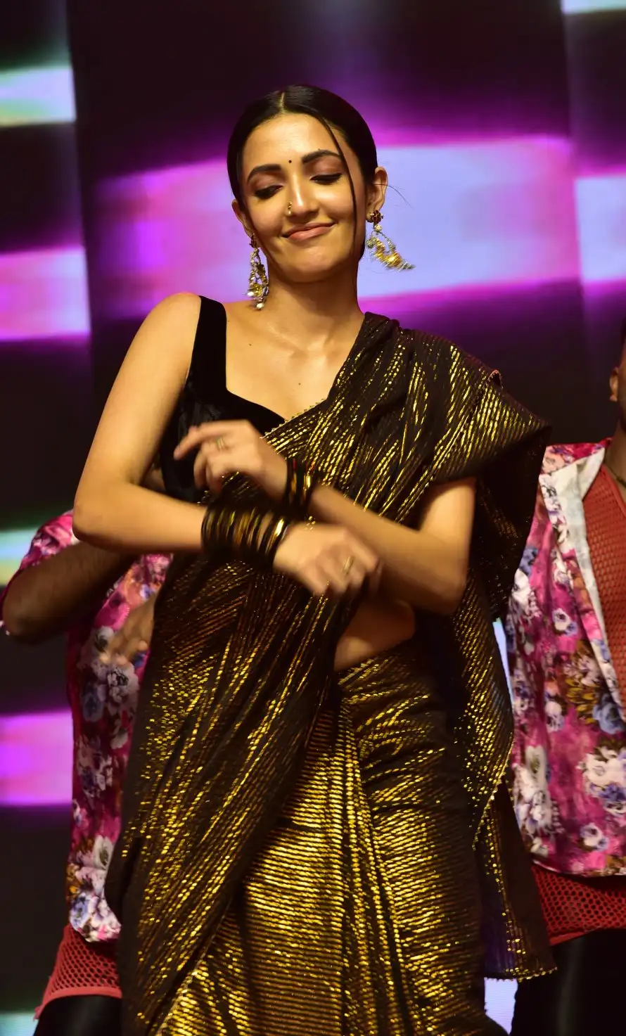 Neha Shetty Shines in Bedurulanka 2012 Pre Release Event