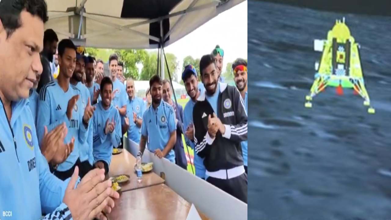 Chandrayaan 3 : చంద్రయాన్-3 సక్సెస్.. టీమ్ఇండియా ఆట‌గాళ్ల సంబ‌రాలు చూశారా