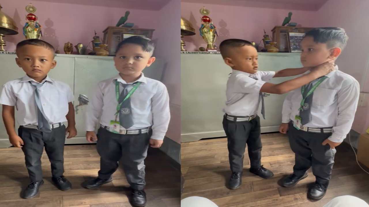 Assam : టీచర్‌తో  ఇంగ్లీషు మాట్లాడటానికి తికమక పడ్డ స్టూడెంట్స్ .. పిల్లలపై ఒత్తిడి పనికిరాదని మండిపడ్డ నెటిజన్లు