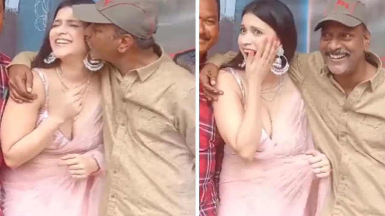 AS Ravikumar : టీజ‌ర్ లాంచ్‌లో పబ్లిక్‌గా హీరోయిన్‌కు ముద్దు పెట్టిన టాలీవుడ్ ద‌ర్శ‌కుడు.. వీడియో వైర‌ల్‌