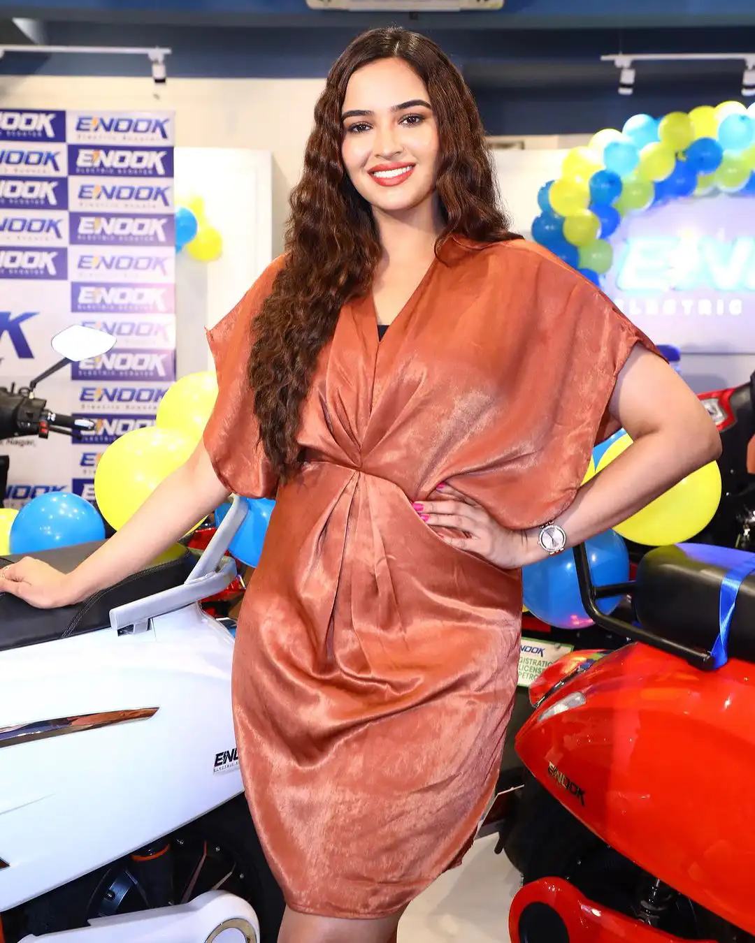 Pujita Ponnada Photos at enook electronic scooter launch