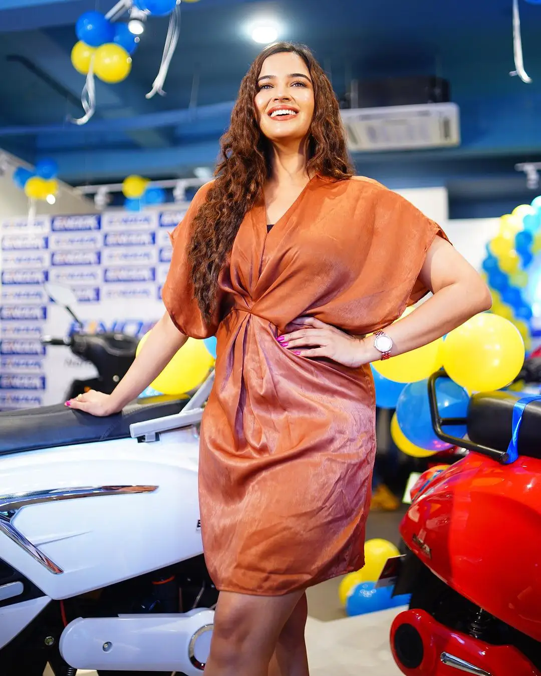 Pujita Ponnada Photos at enook electronic scooter launch