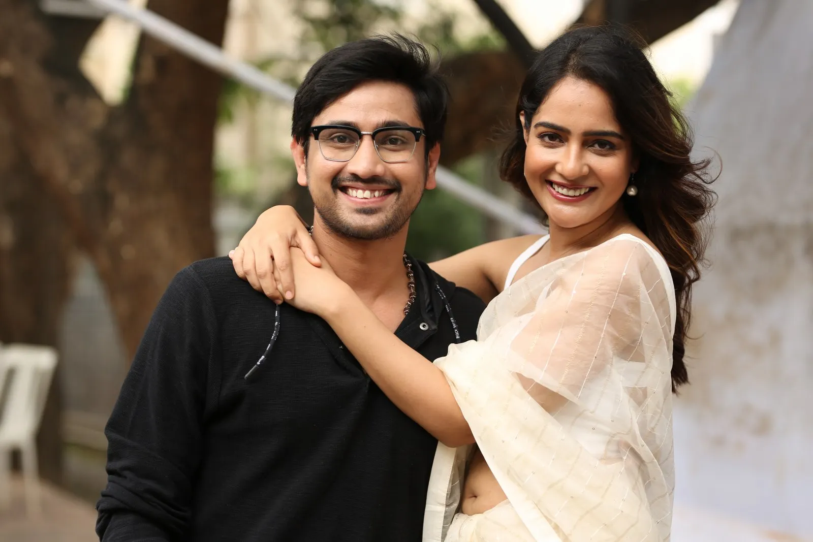 Raj Tarun Malvi Malhotra Photos at Thiragabadara Saami movie Pressmeet