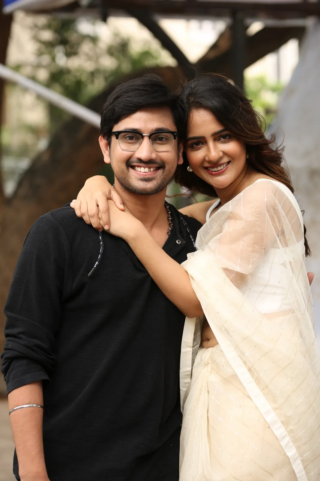 Raj Tarun Malvi Malhotra Photos at Thiragabadara Saami movie Pressmeet