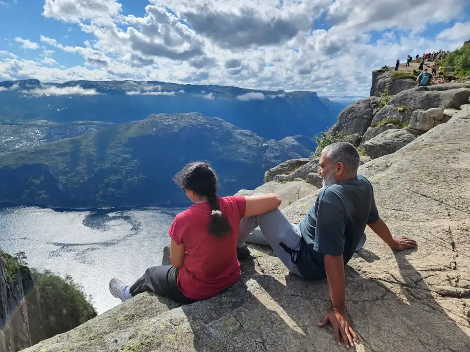 Rajamouli Enjoying in Norway with his Wife