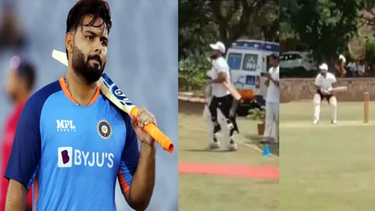 Rishabh Pant : మ‌ళ్లీ గ్రౌండ్‌లో అడుగుపెట్టిన పంత్‌.. వీడియో వైర‌ల్‌